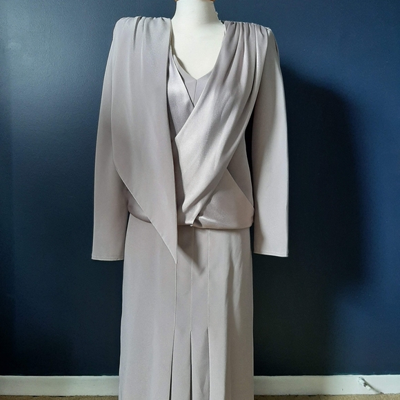 Vintage tom bowker skirt suit - Picture 2 of 4